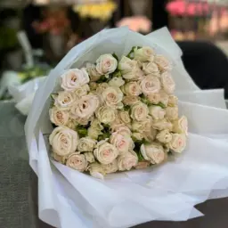 Baby White Rose Bouquet